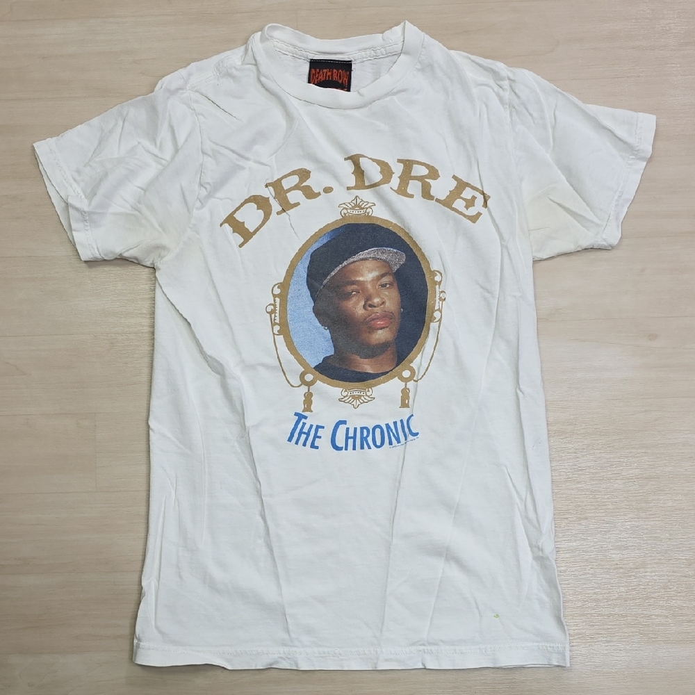 Vintage Dr. Dre The Chronic Shirt 2005‎ Death Row Tag White Size XS